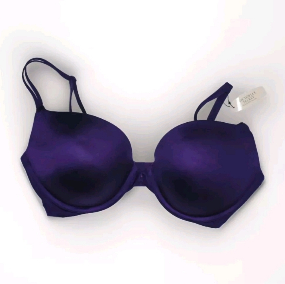 Victoria's Secret Very Sexy Push-up Bra. Dark Purple. 34DD Nwt